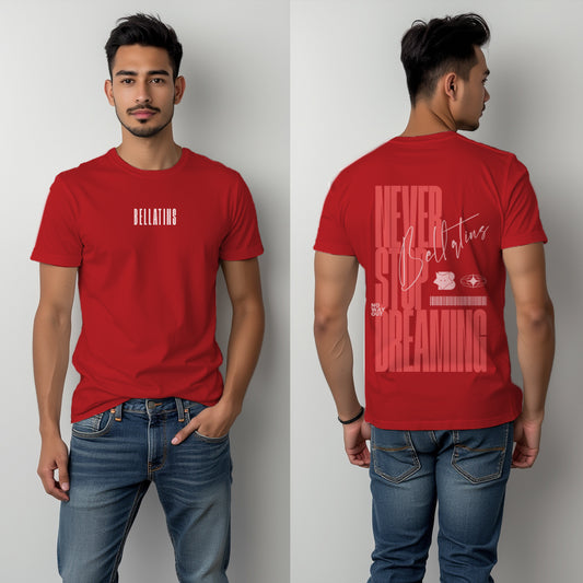 Never Stop Dreaming- Oversized T-Shirt- for Him