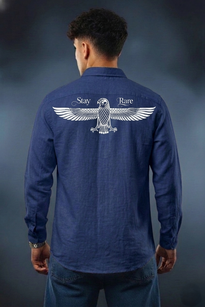 Men’s Oversized Stay Rare Casual Shirt