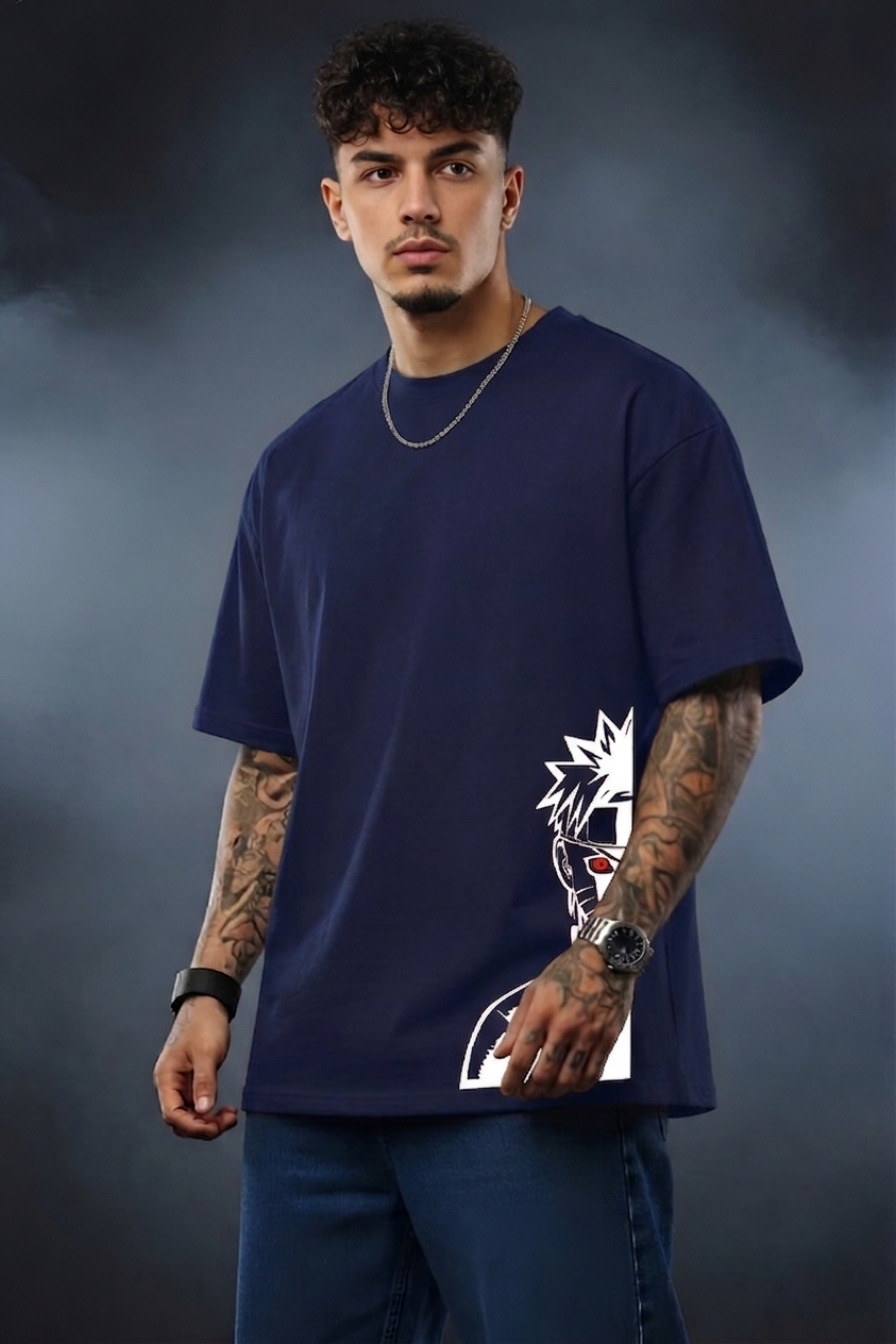 Kakashi Oversized T-Shirt – Anime Streetwear Essential