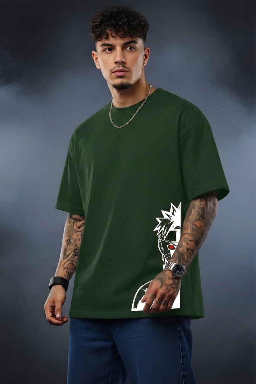 Kakashi Oversized T-Shirt – Anime Streetwear Essential