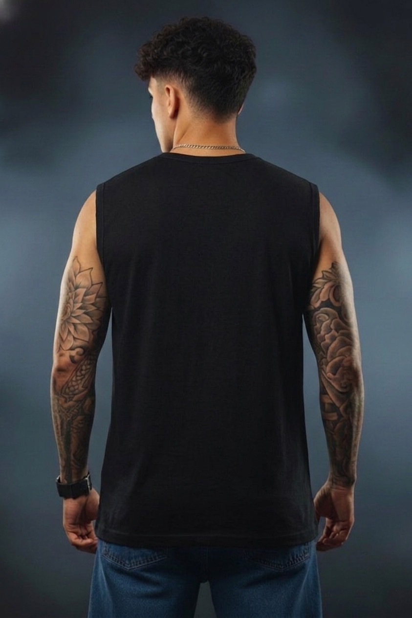 Men’s Sleeveless Tank Top| Pure Cotton Gym & Casual Wear | Premium Quality