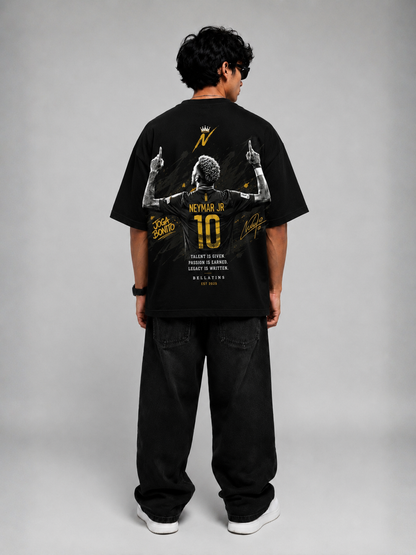 Neymar Jr Oversized T-Shirt for Men | Premium Cotton | Bellatins
