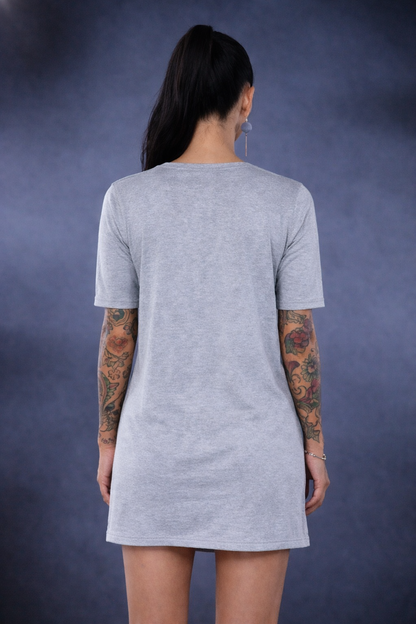 Women’s Cotton T-Shirt Dress – Casual Oversized Tee Dress for Everyday Wear