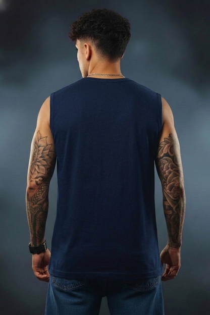 Men’s Sleeveless Tank Top| Pure Cotton Gym & Casual Wear | Premium Quality