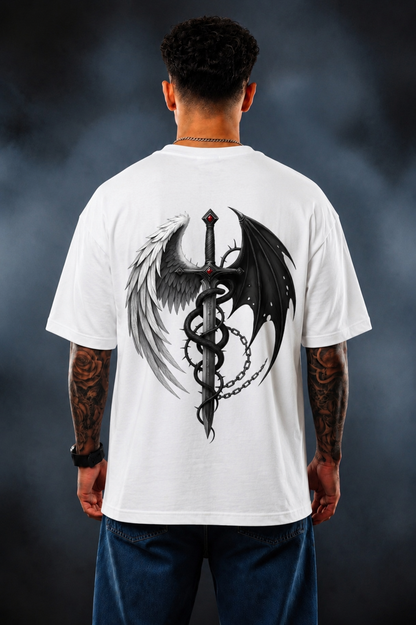 Heaven & Hell Oversized T-Shirt