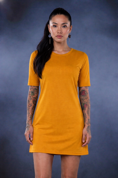 Women’s Cotton T-Shirt Dress – Casual Oversized Tee Dress for Everyday Wear