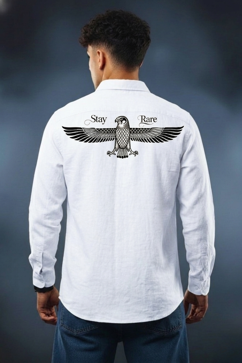 Men’s Oversized Stay Rare Casual Shirt