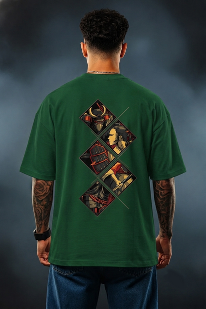 Bellatins Samurai Oversized T-Shirt –Premium Cotton Streetwear
