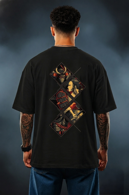 Bellatins Samurai Oversized T-Shirt –Premium Cotton Streetwear