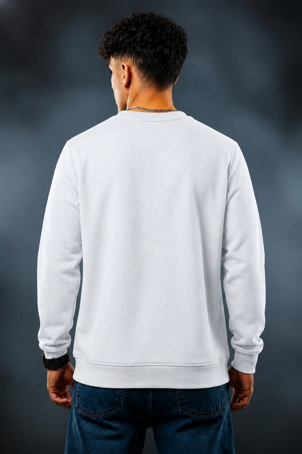 Men’s Oversized Sweatshirt | Pure Cotton Premium Crewneck
