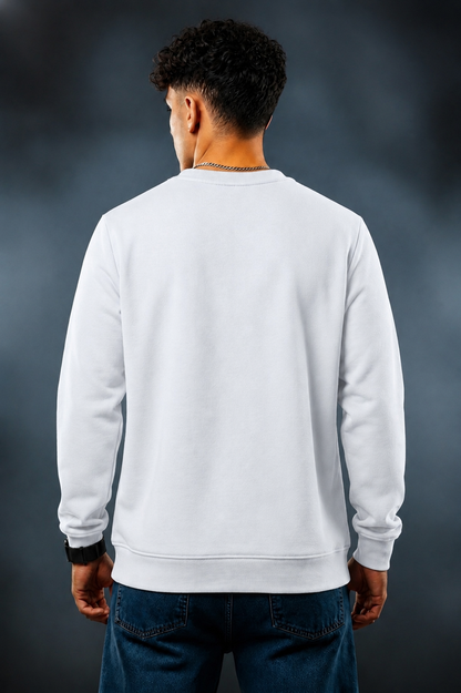 Men’s Oversized Sweatshirt | Pure Cotton Premium Crewneck