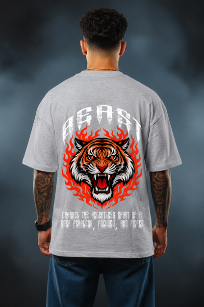 Ember Tiger Oversized T-Shirt