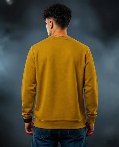 Men’s Oversized Sweatshirt | Pure Cotton Premium Crewneck