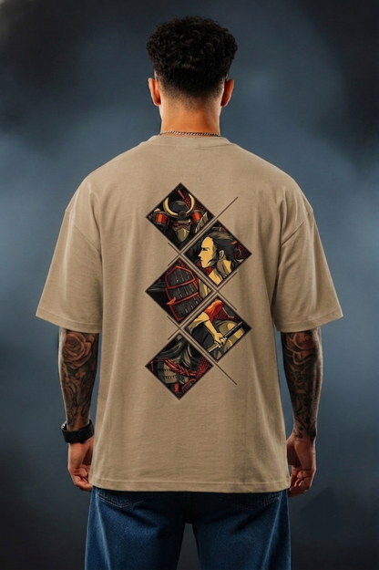 Bellatins Samurai Oversized T-Shirt –Premium Cotton Streetwear