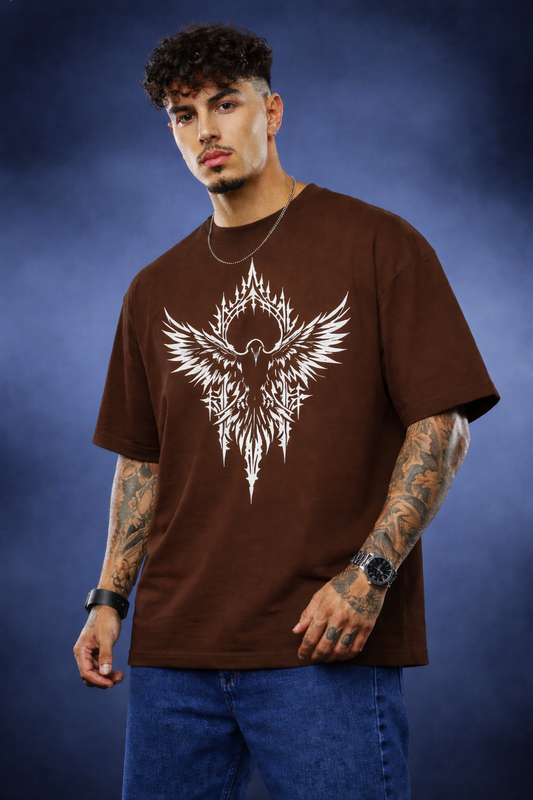 Phoenix Graphic Oversized T-Shirt