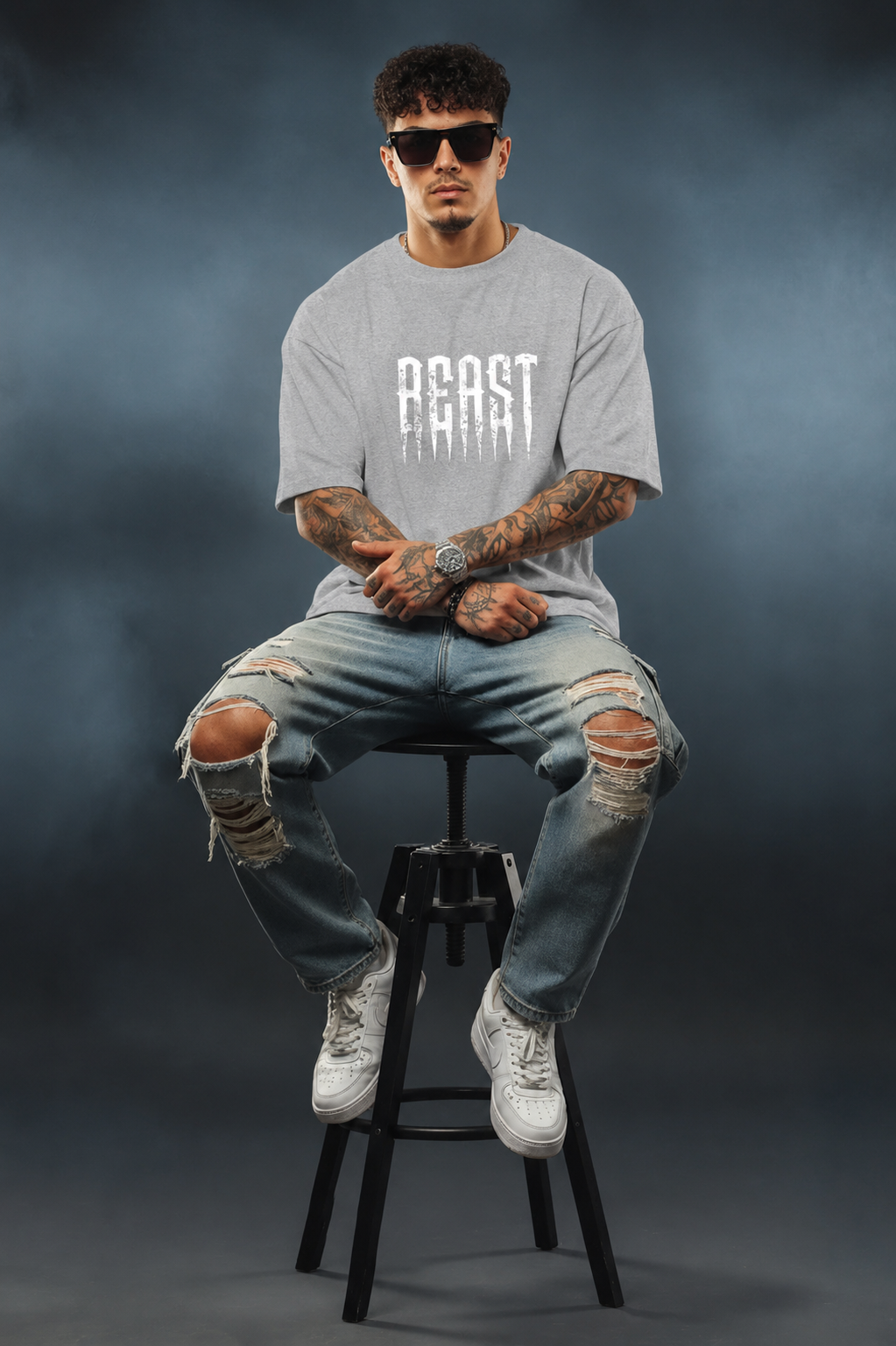 Ember Tiger Oversized T-Shirt
