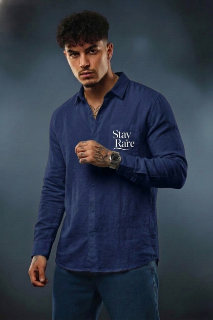 Men’s Oversized Stay Rare Casual Shirt