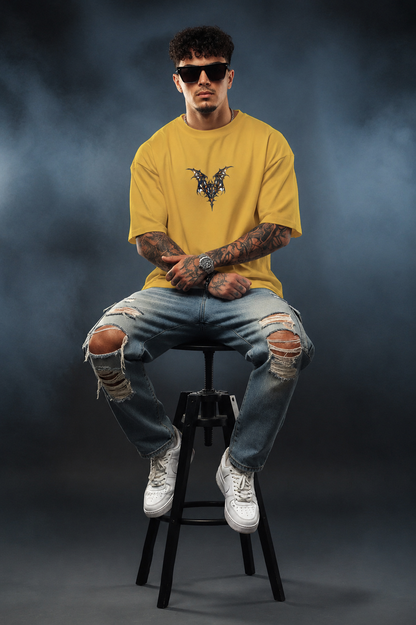 Tribal Wings Oversized Tee