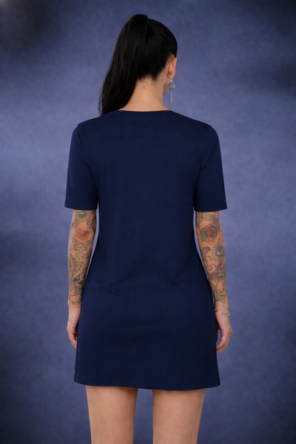 Women’s Cotton T-Shirt Dress – Casual Oversized Tee Dress for Everyday Wear