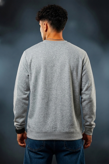 Men’s Oversized Sweatshirt | Pure Cotton Premium Crewneck