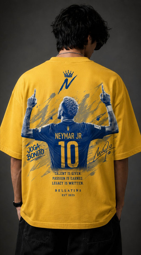 Neymar Jr Oversized T-Shirt for Men | Premium Cotton | Bellatins
