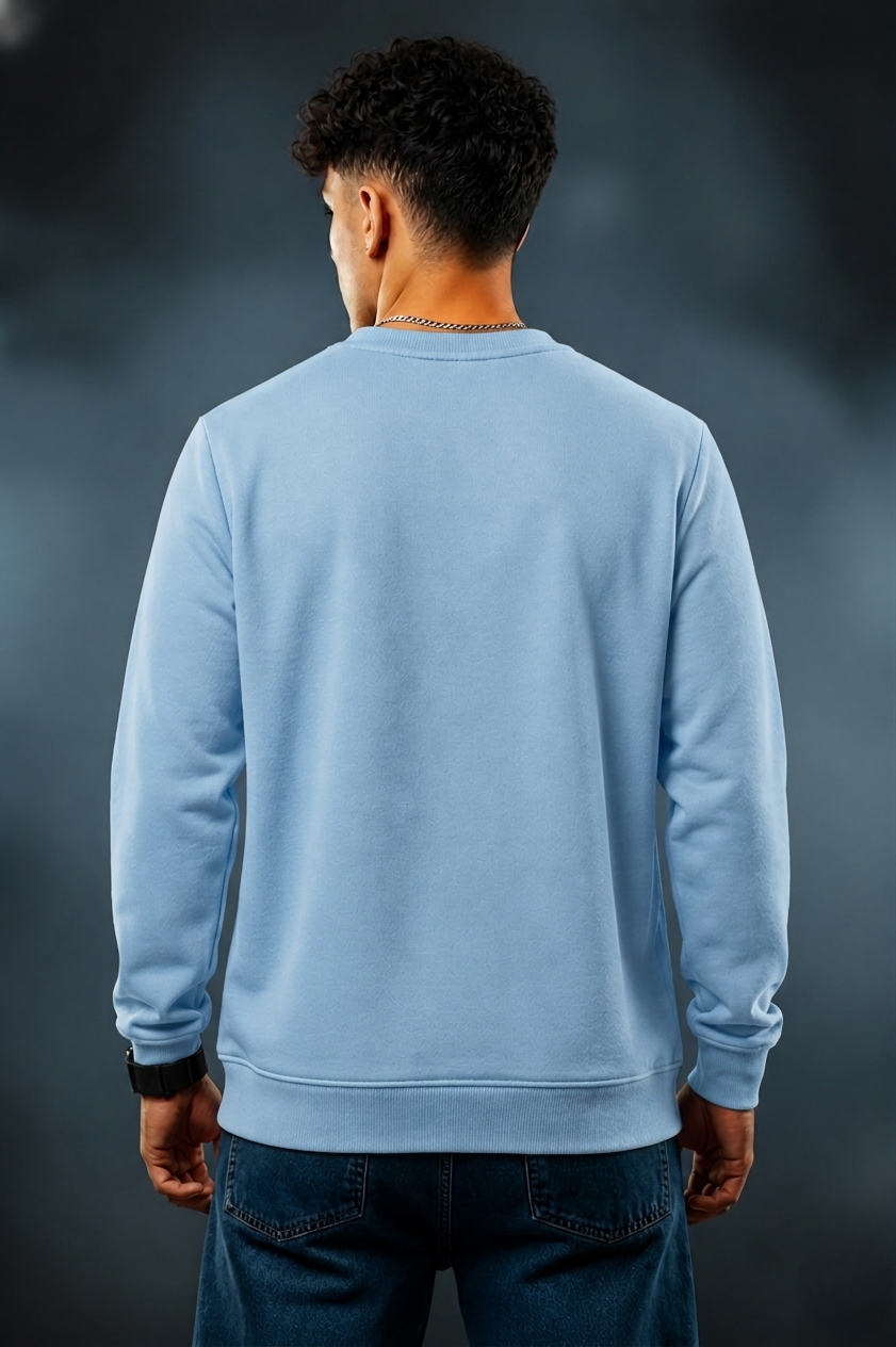Men’s Oversized Sweatshirt | Pure Cotton Premium Crewneck