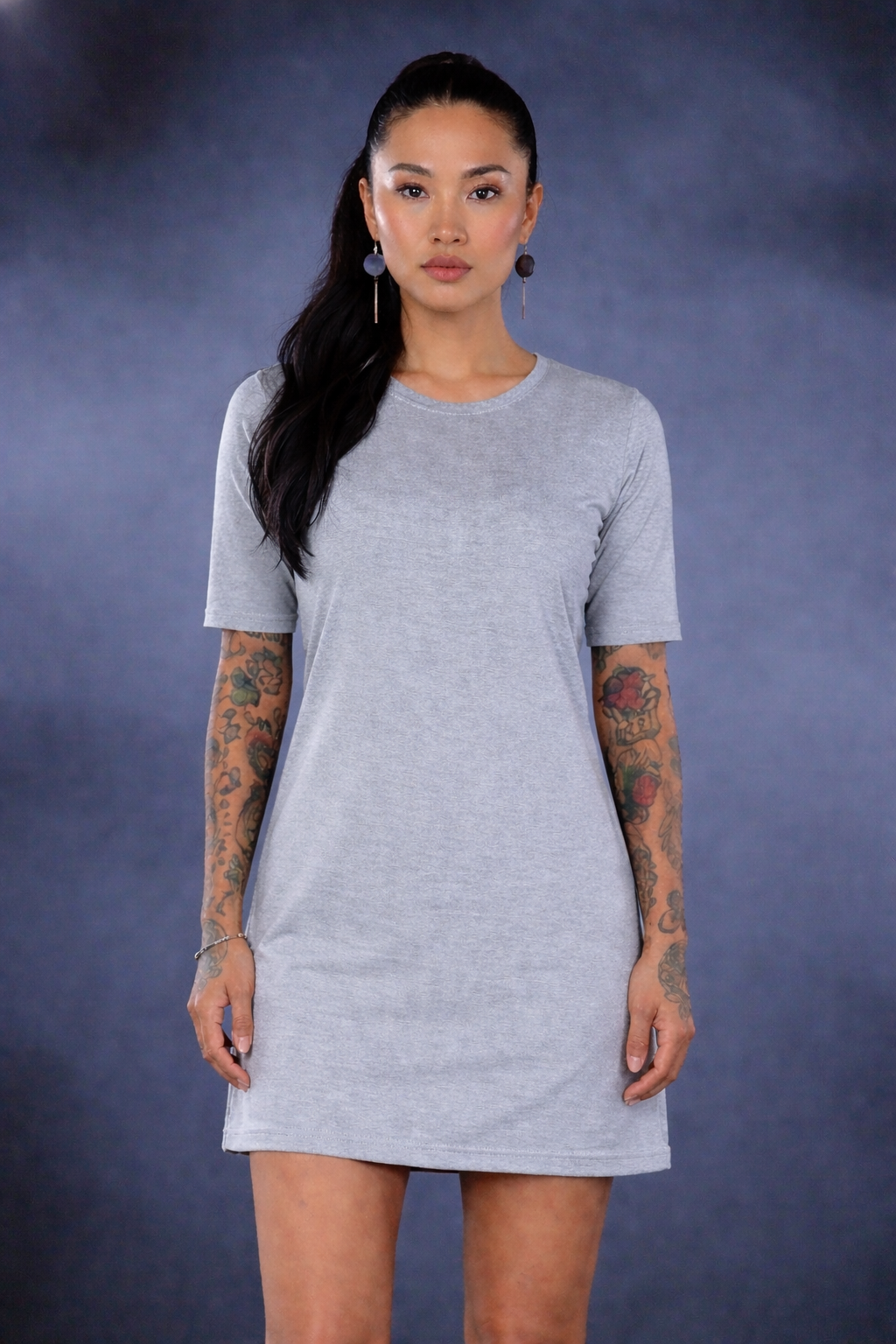 Women’s Cotton T-Shirt Dress – Casual Oversized Tee Dress for Everyday Wear