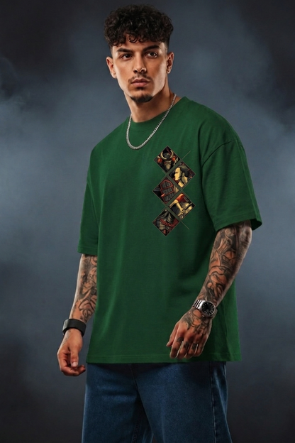 Bellatins Samurai Oversized T-Shirt –Premium Cotton Streetwear