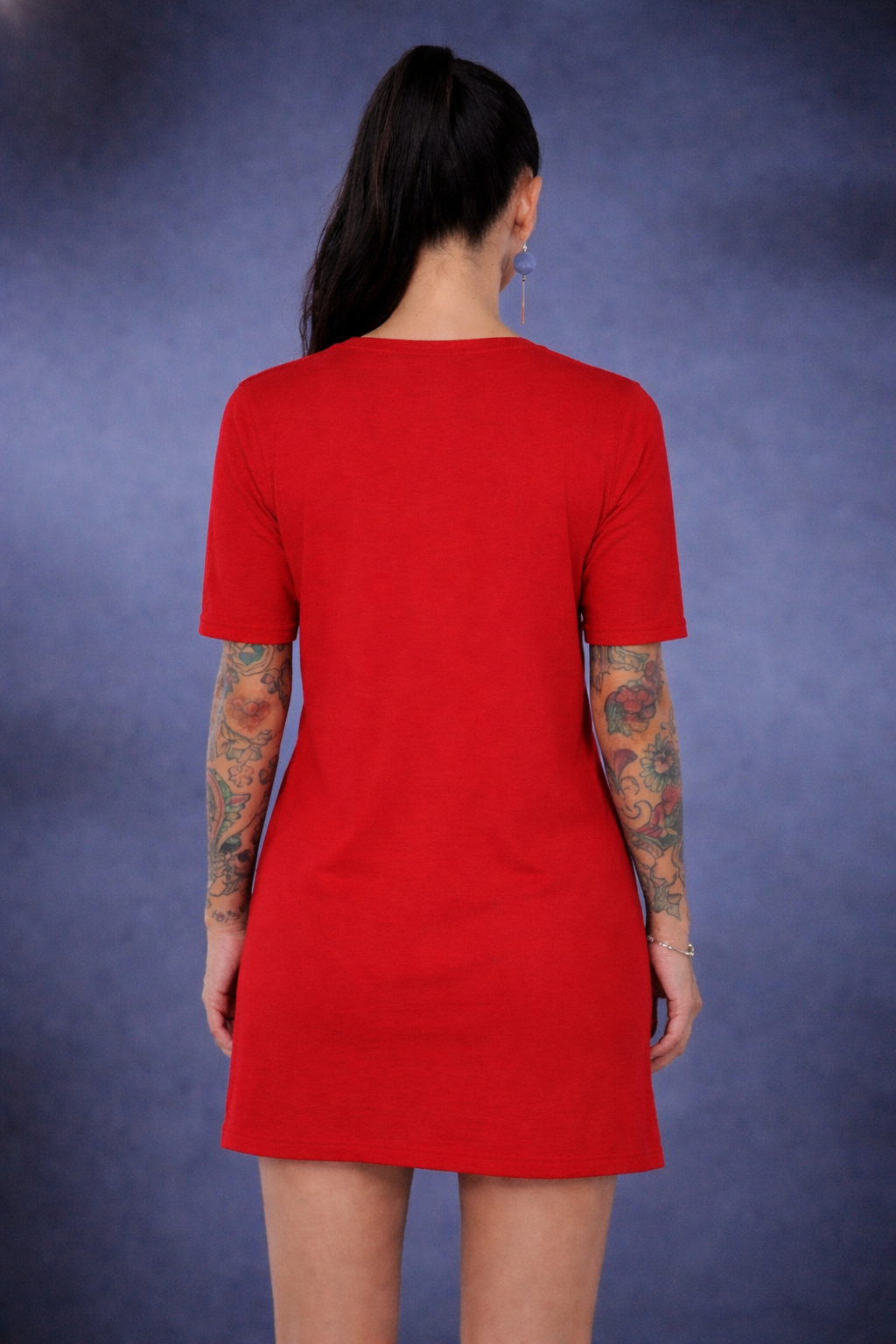 Women’s Cotton T-Shirt Dress – Casual Oversized Tee Dress for Everyday Wear