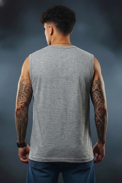 Men’s Sleeveless Tank Top| Pure Cotton Gym & Casual Wear | Premium Quality