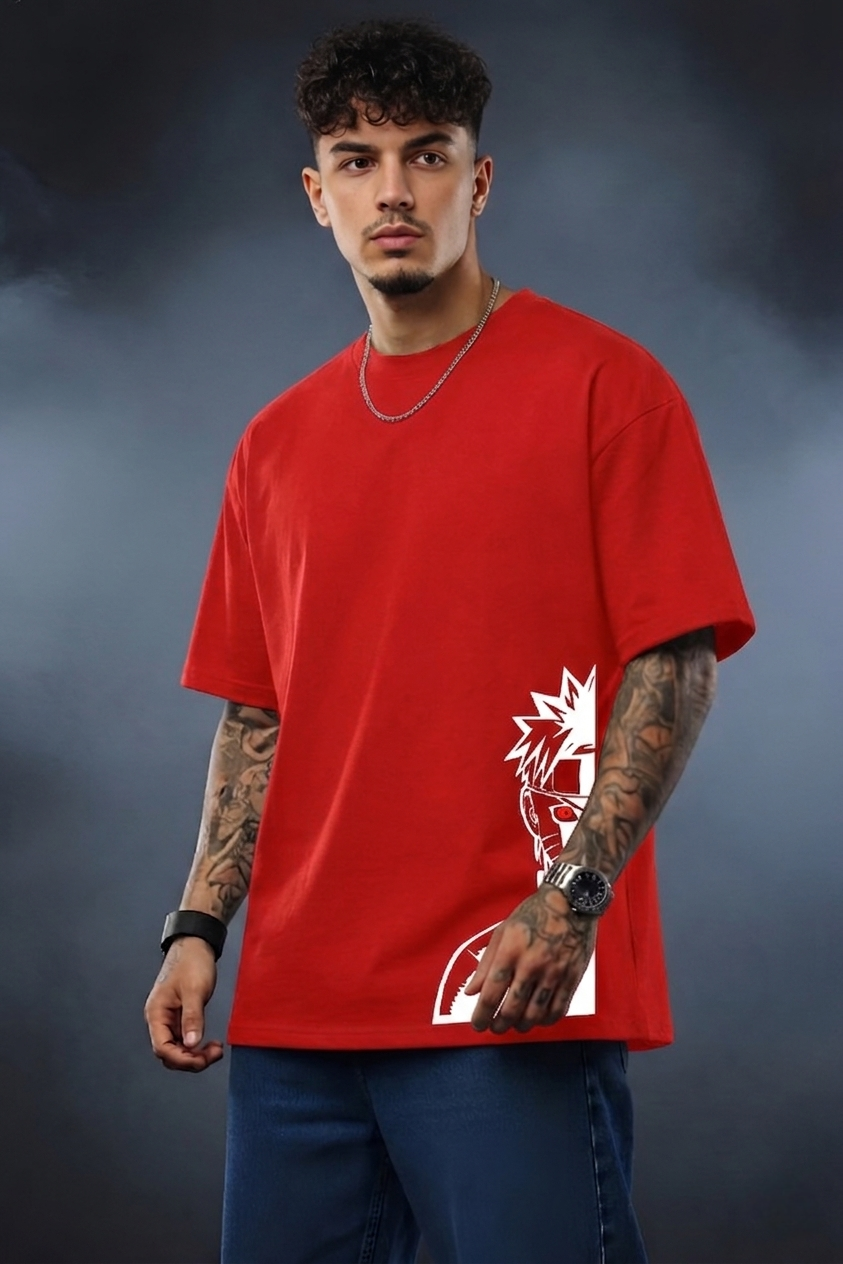 Kakashi Oversized T-Shirt – Anime Streetwear Essential