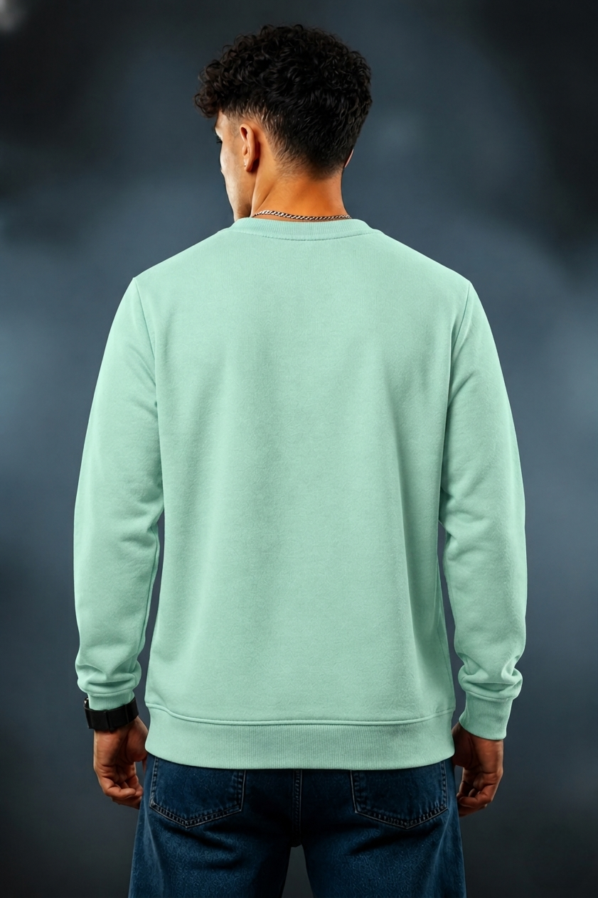 Men’s Oversized Sweatshirt | Pure Cotton Premium Crewneck