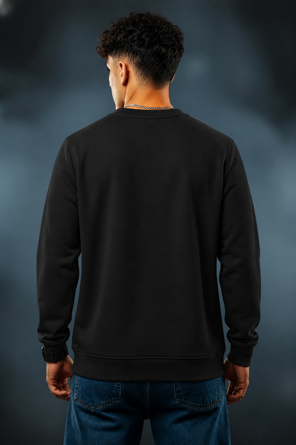 Men’s Oversized Sweatshirt | Pure Cotton Premium Crewneck
