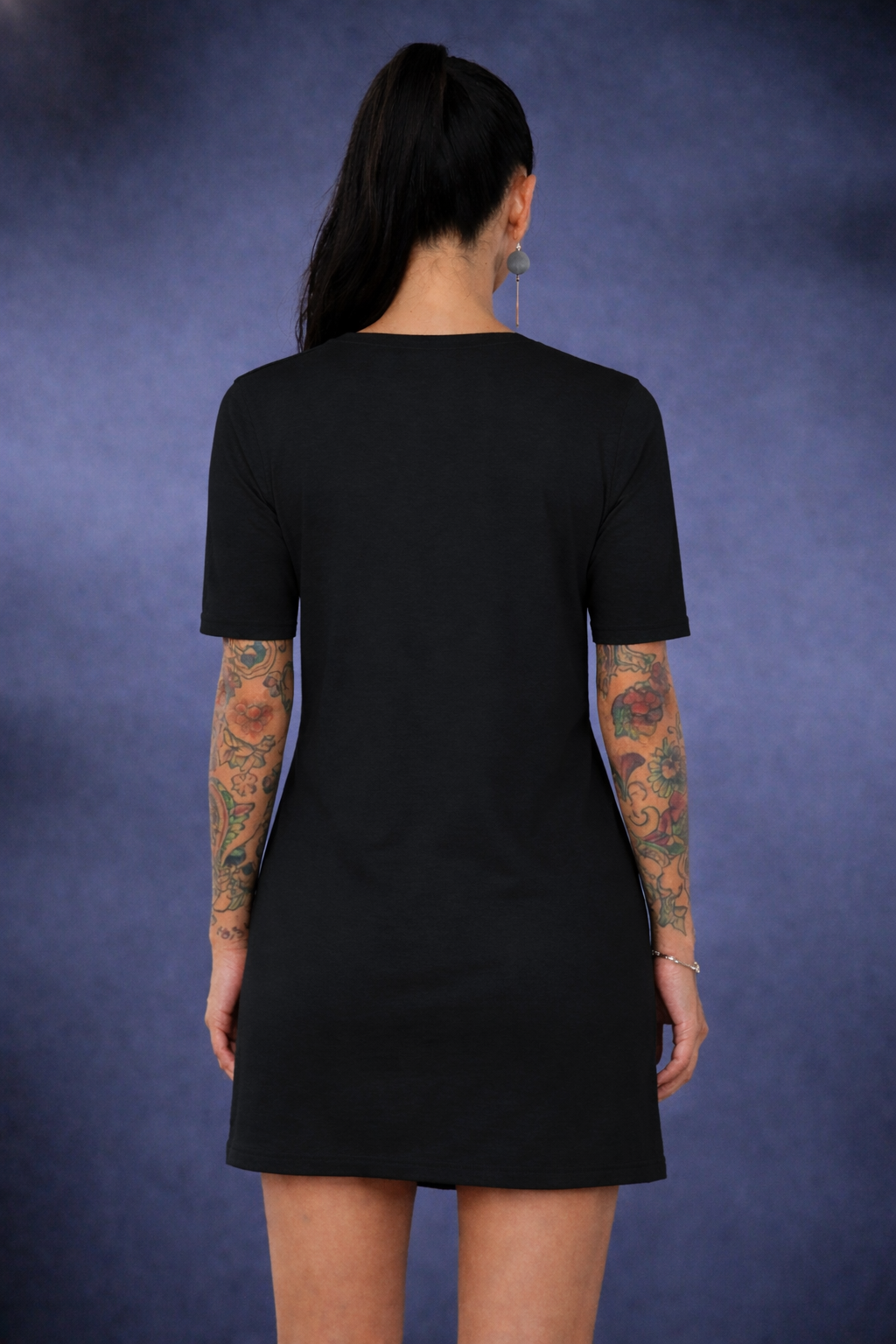 Women’s Cotton T-Shirt Dress – Casual Oversized Tee Dress for Everyday Wear