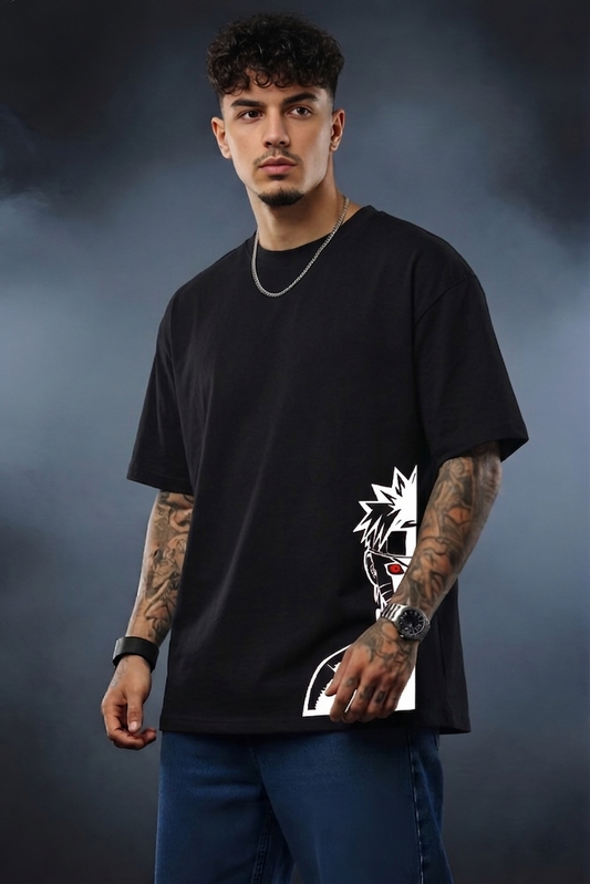 Kakashi Oversized T-Shirt – Anime Streetwear Essential