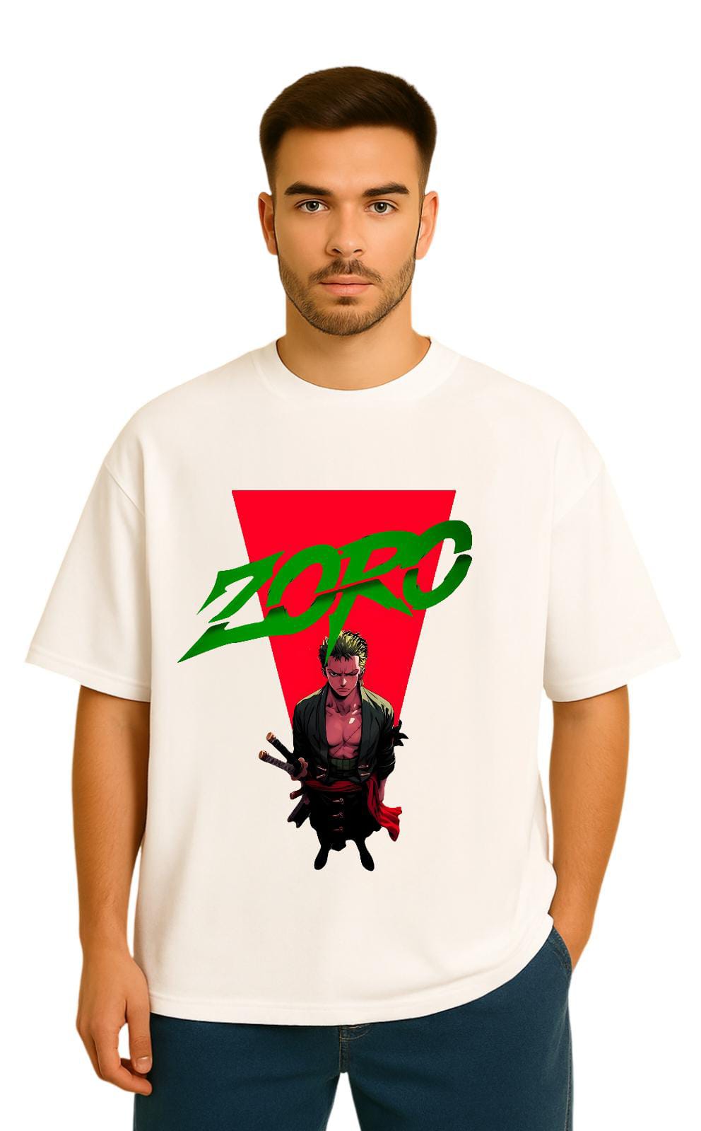 Zoro – Three Sword Style Oversized Tee